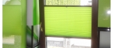 Zielona plisa na okno